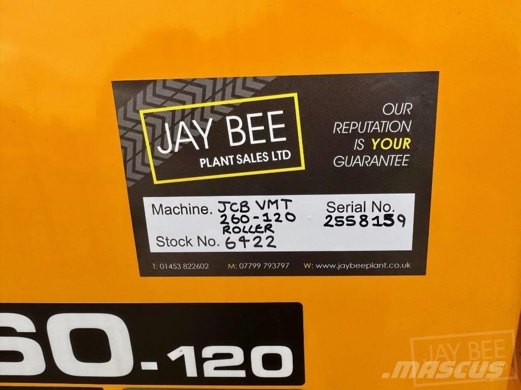 JCB VMT260-120 Rodillos de doble tambor