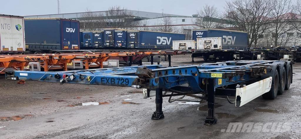 Krone Krone SDC27 Semirremolques portacontenedores