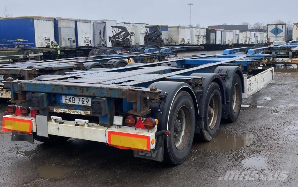 Krone Krone SDC27 Semirremolques portacontenedores