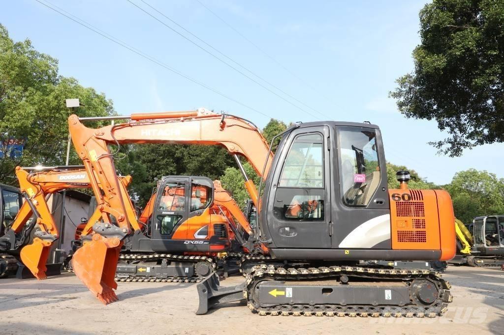 Hitachi ZX 60 Excavadoras sobre orugas