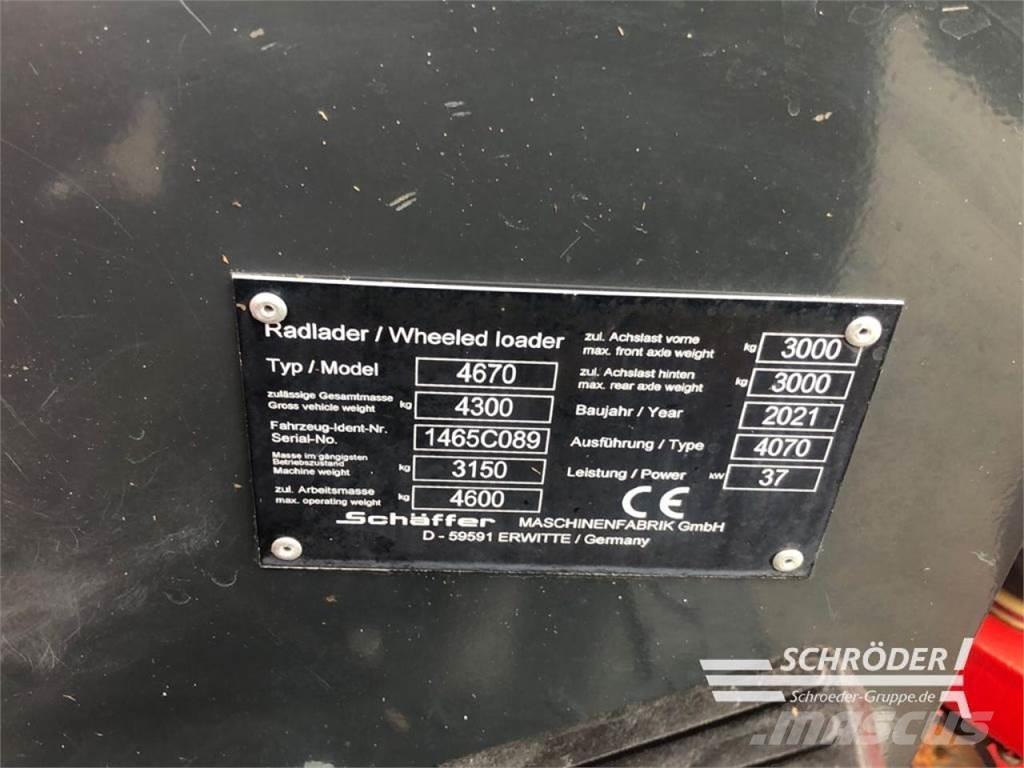 Schäffer 4670 Minicargadoras