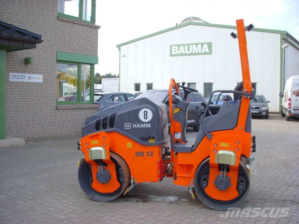 Hamm HD 12 VV Rodillos de doble tambor