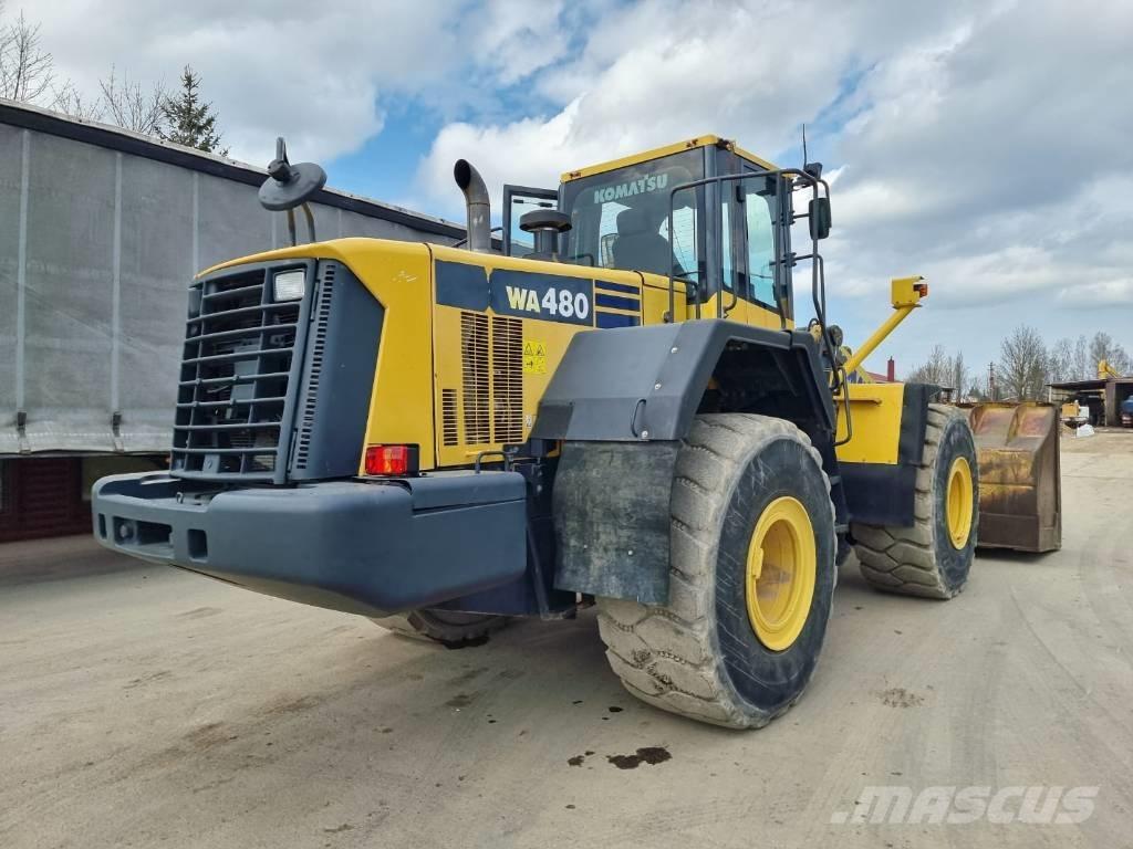Komatsu WA 480-6 Cargadoras sobre ruedas