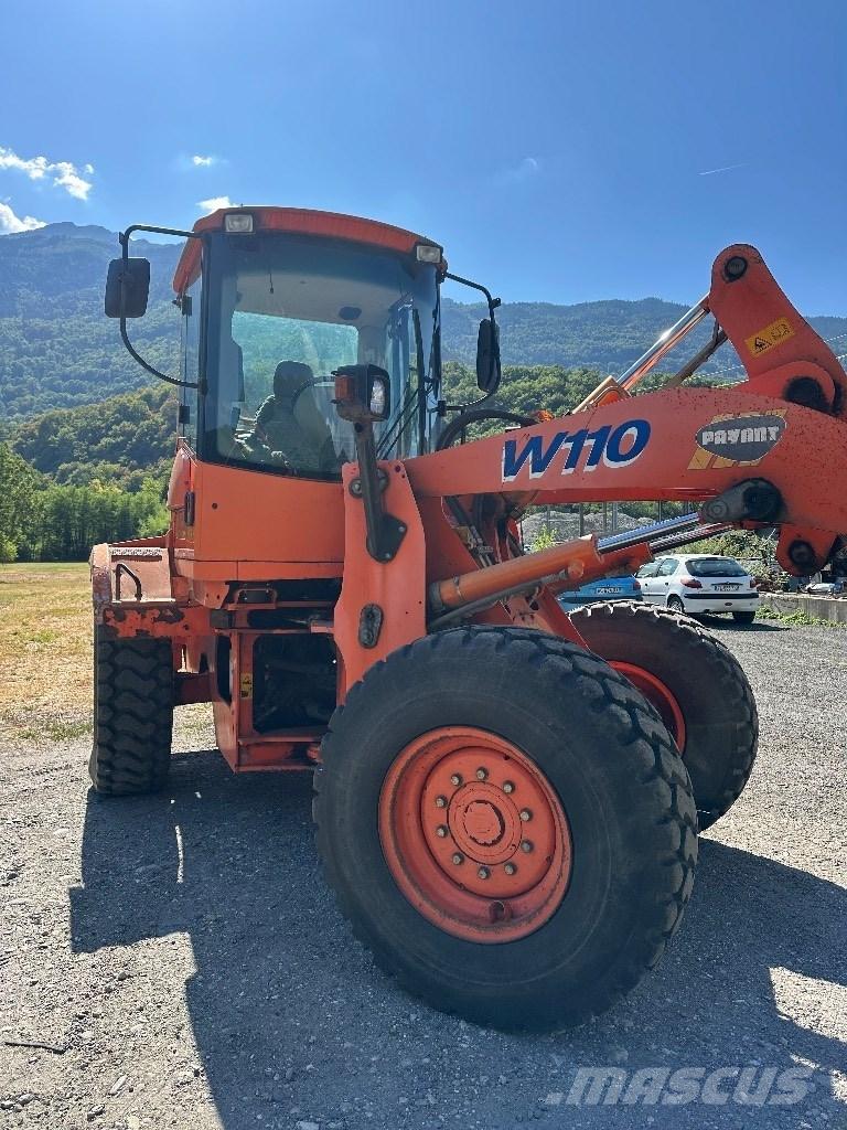 Fiat-Kobelco W 110 Cargadoras sobre ruedas