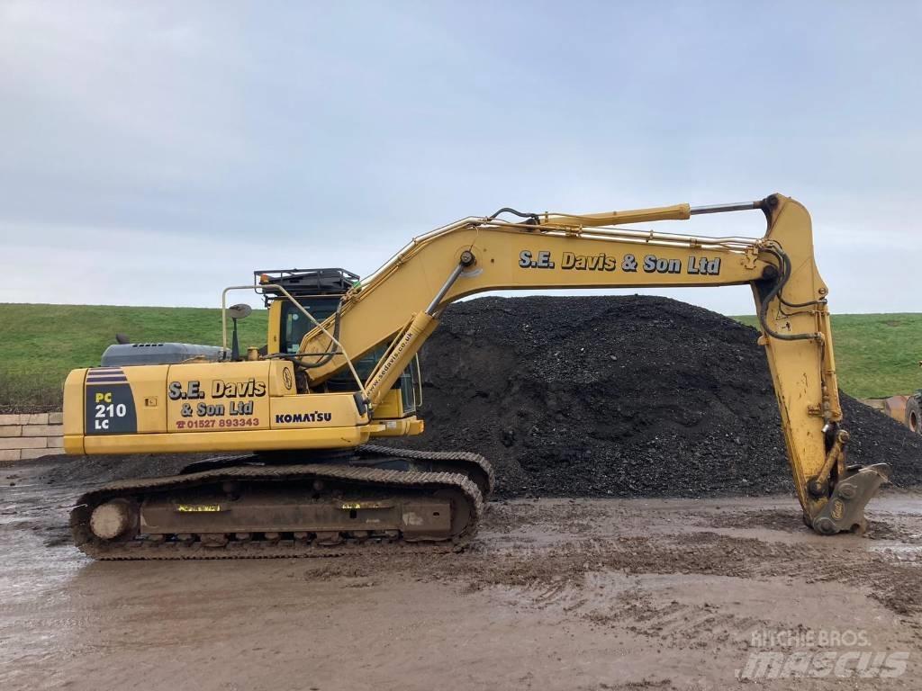 Komatsu PC210LC-8 Crawler excavators