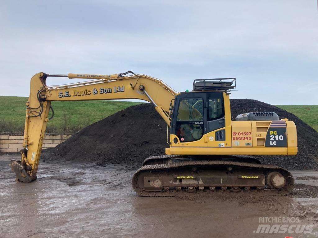 Komatsu PC210LC-8 Crawler excavators