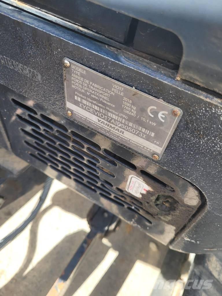 Yanmar Vio 17 U Miniexcavadoras