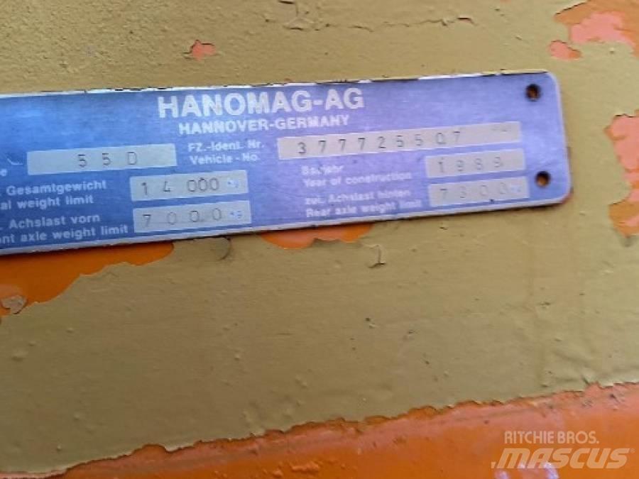 Hanomag 55 D Cargadoras sobre ruedas