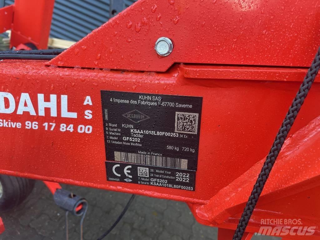 Kuhn GF 5202 Rastrilladoras y rastrilladoras giratorias