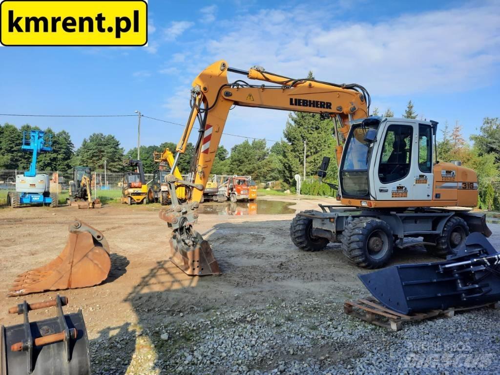 Liebherr A 316 Excavadoras de ruedas