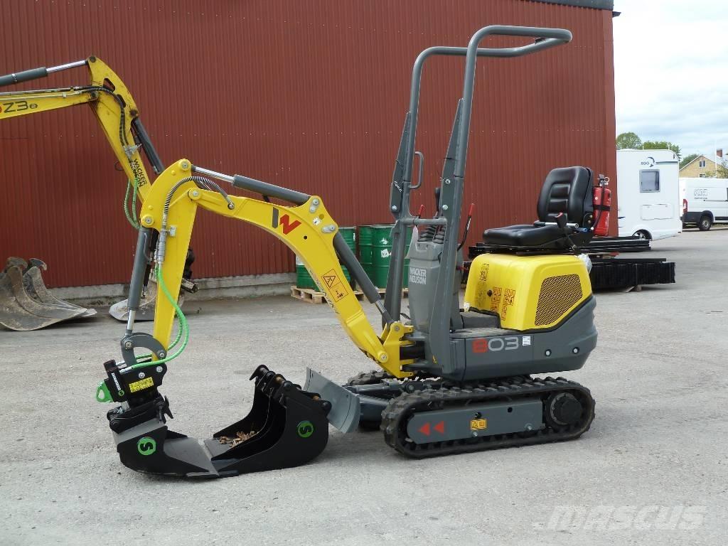 Wacker Neuson 803 Miniexcavadoras
