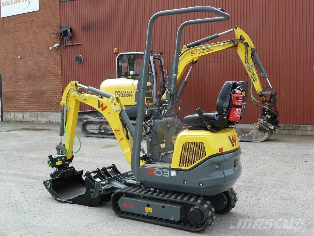 Wacker Neuson 803 Miniexcavadoras