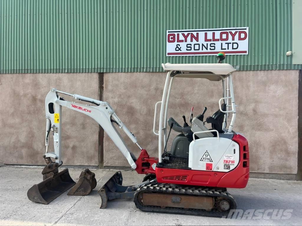 Takeuchi TB 216 Miniexcavadoras