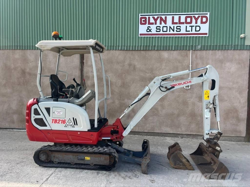 Takeuchi TB 216 Miniexcavadoras