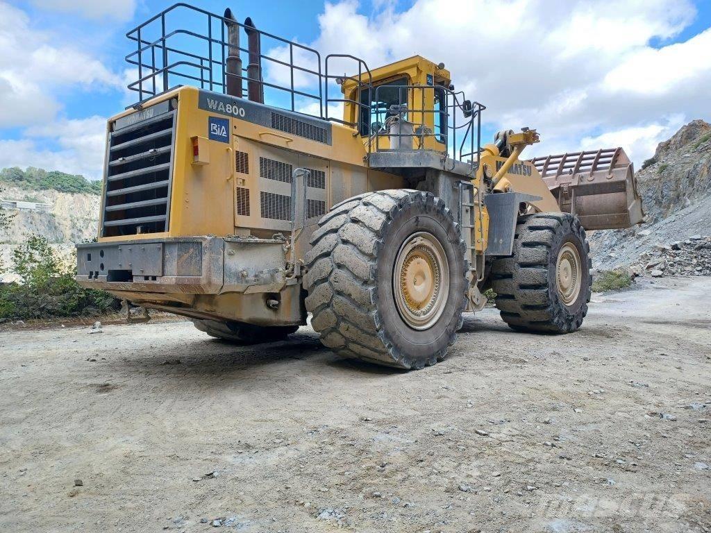 Komatsu WA800-3 Cargadoras sobre ruedas