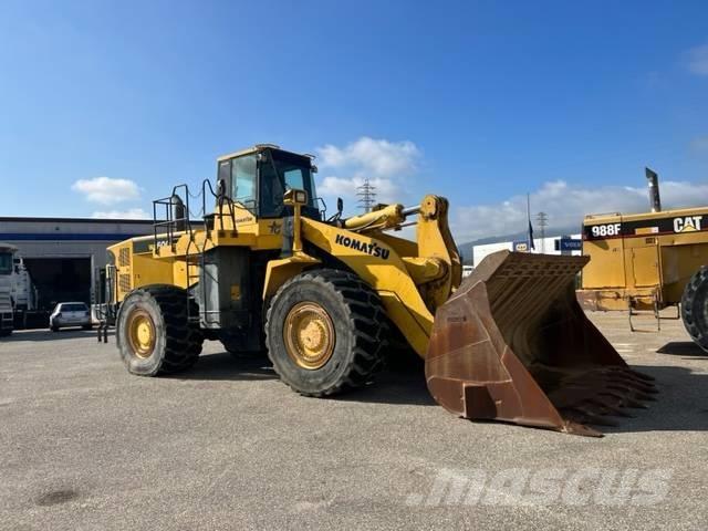 Komatsu WA 600-6 Cargadoras sobre ruedas