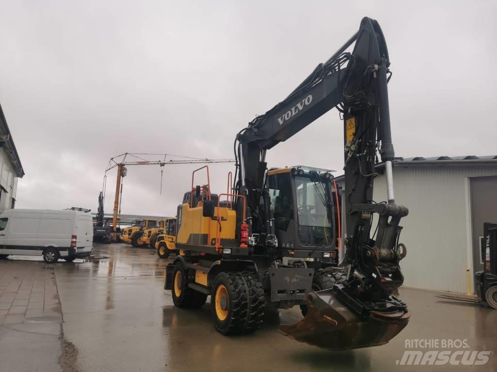 Volvo EW160E Excavadoras de ruedas