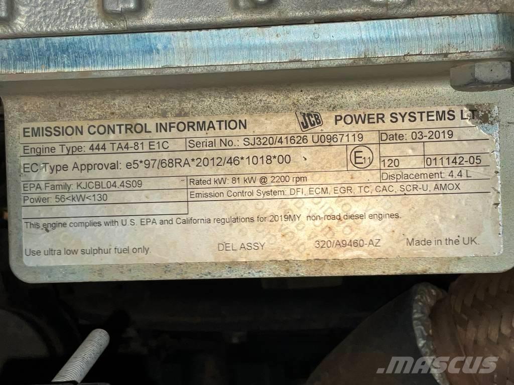 JCB JS 145 LC Excavadoras sobre orugas