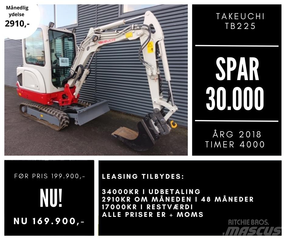 Takeuchi tb225 Miniexcavadoras