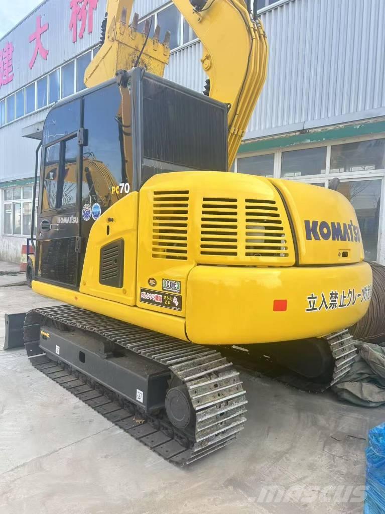 Komatsu PC 70 Excavadoras sobre orugas