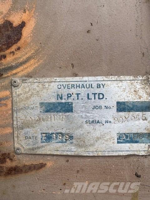 CAT D 6 D Buldozer sobre oruga