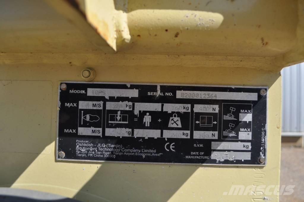 JLG 10 RS Plataformas tijera