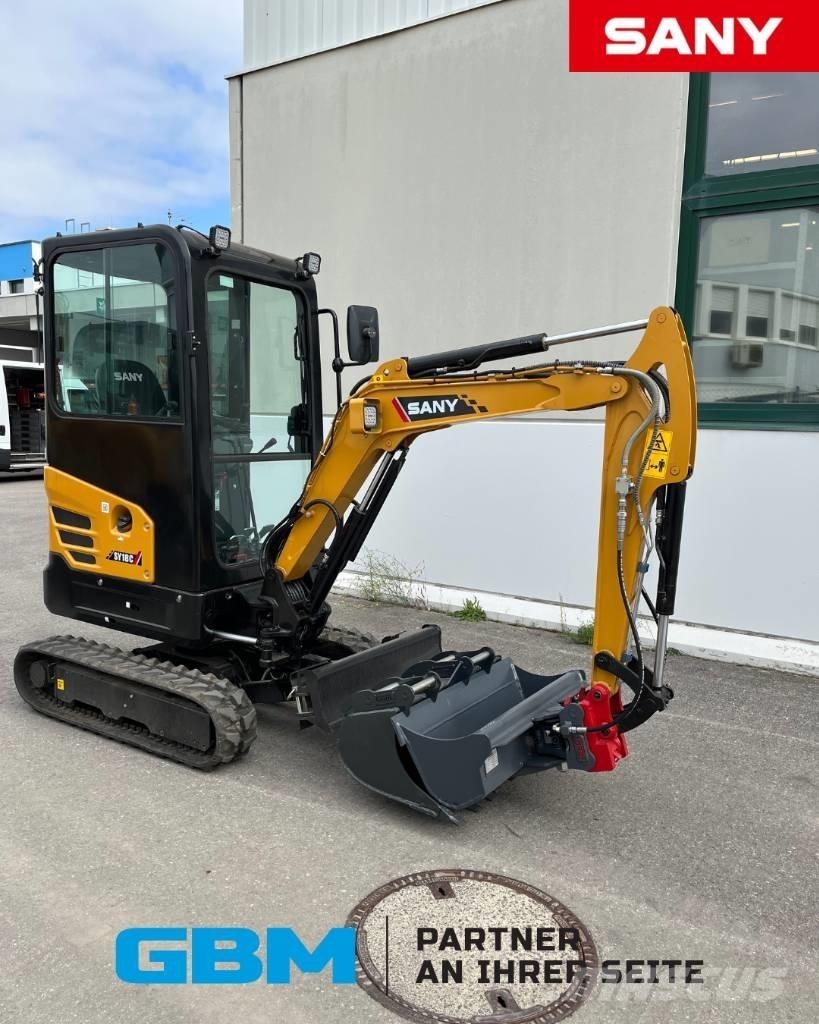 Sany SY 18 C Miniexcavadoras