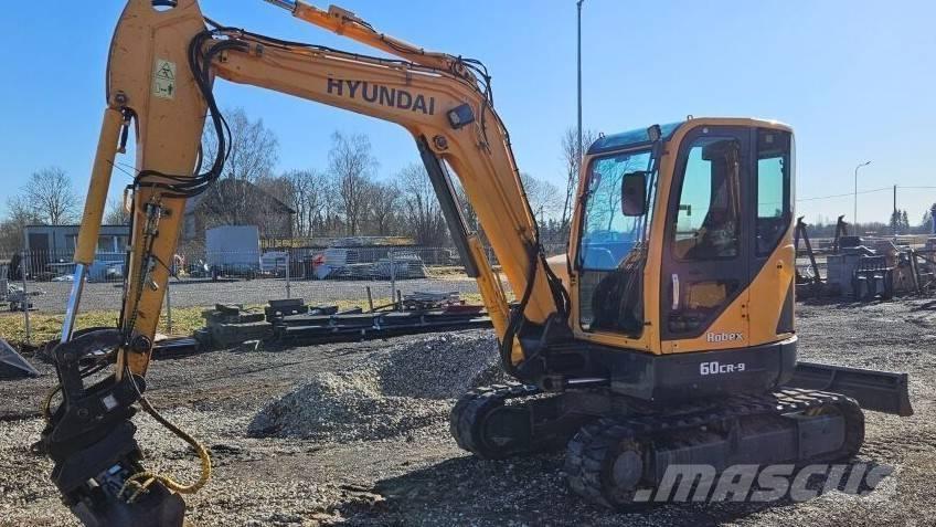 Hyundai R60CR-9 Miniexcavadoras