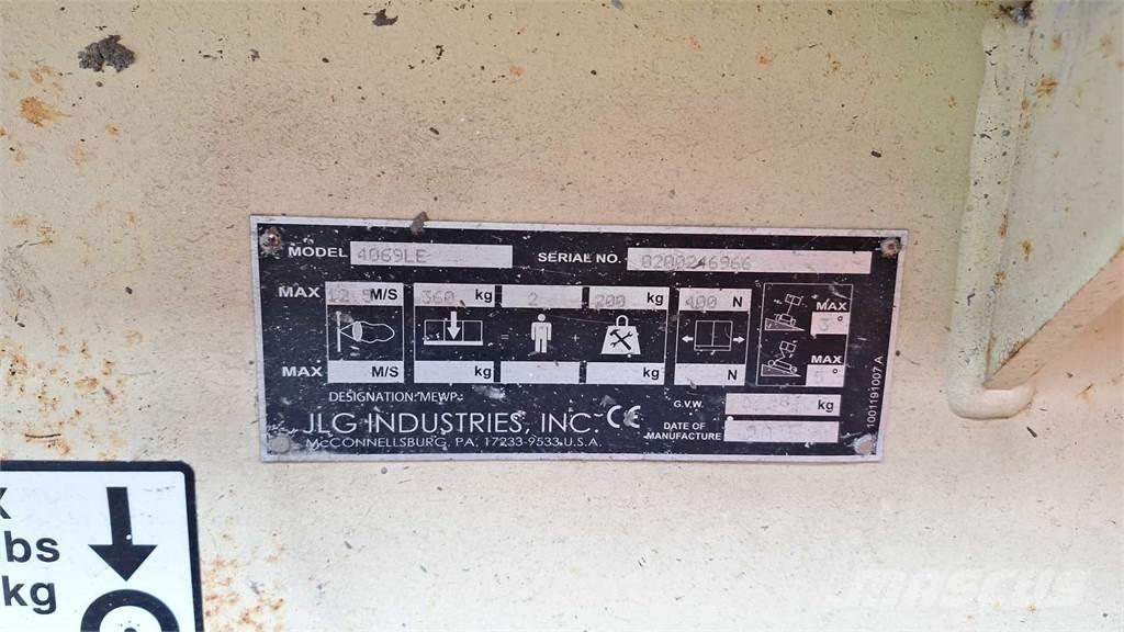 JLG 4069LE Plataformas tijera