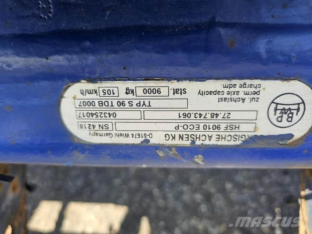 BPW HSF 9010 ECO-P Ejes