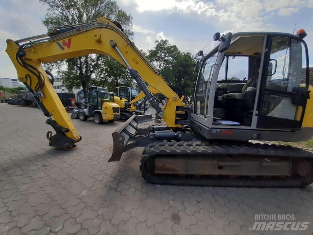 Wacker Neuson ET145 Excavadoras sobre orugas