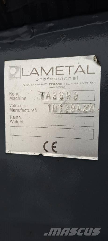 Stark TA 3600 Hojas y cuñas quitanieves