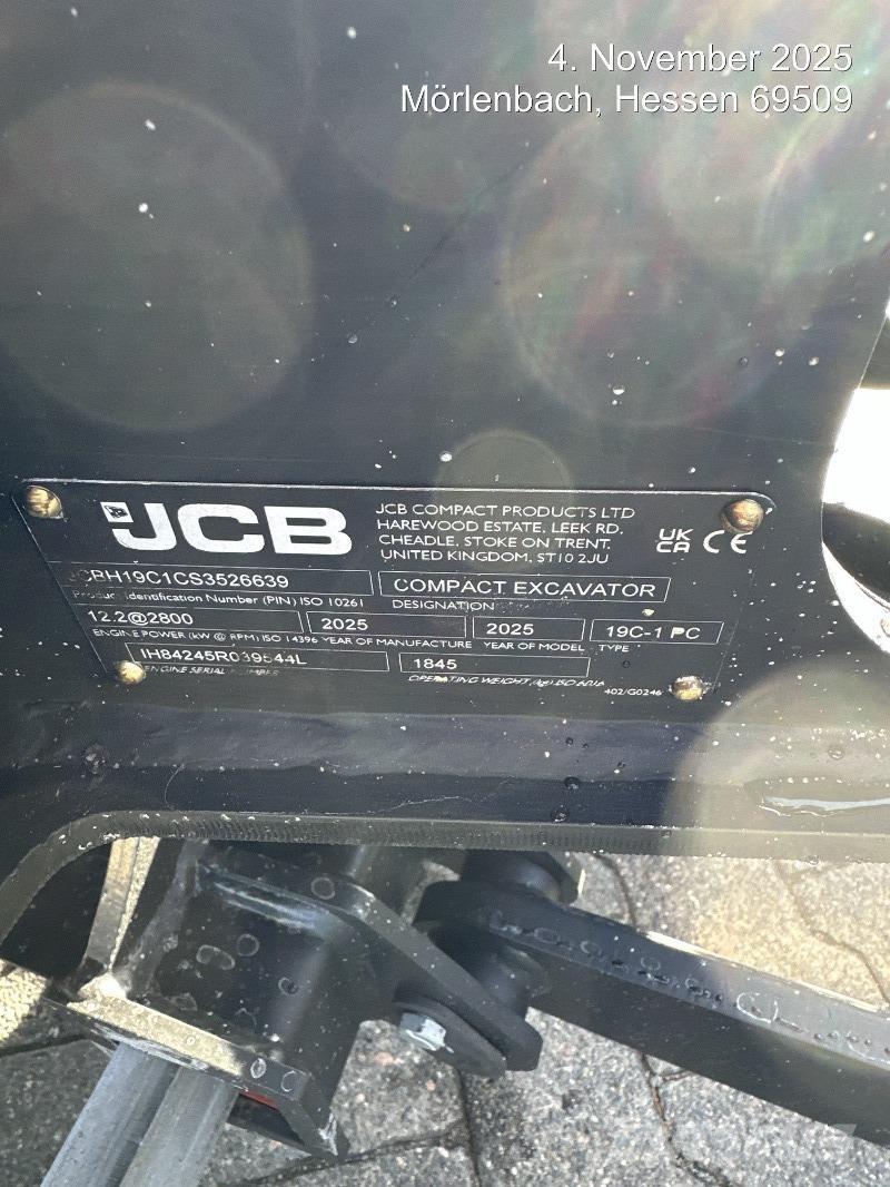 JCB 19C-1 Miniexcavadoras