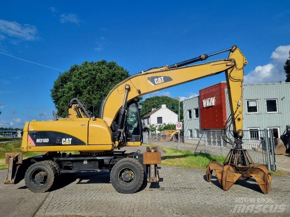 CAT M318D MH Manejadores de residuos industriales