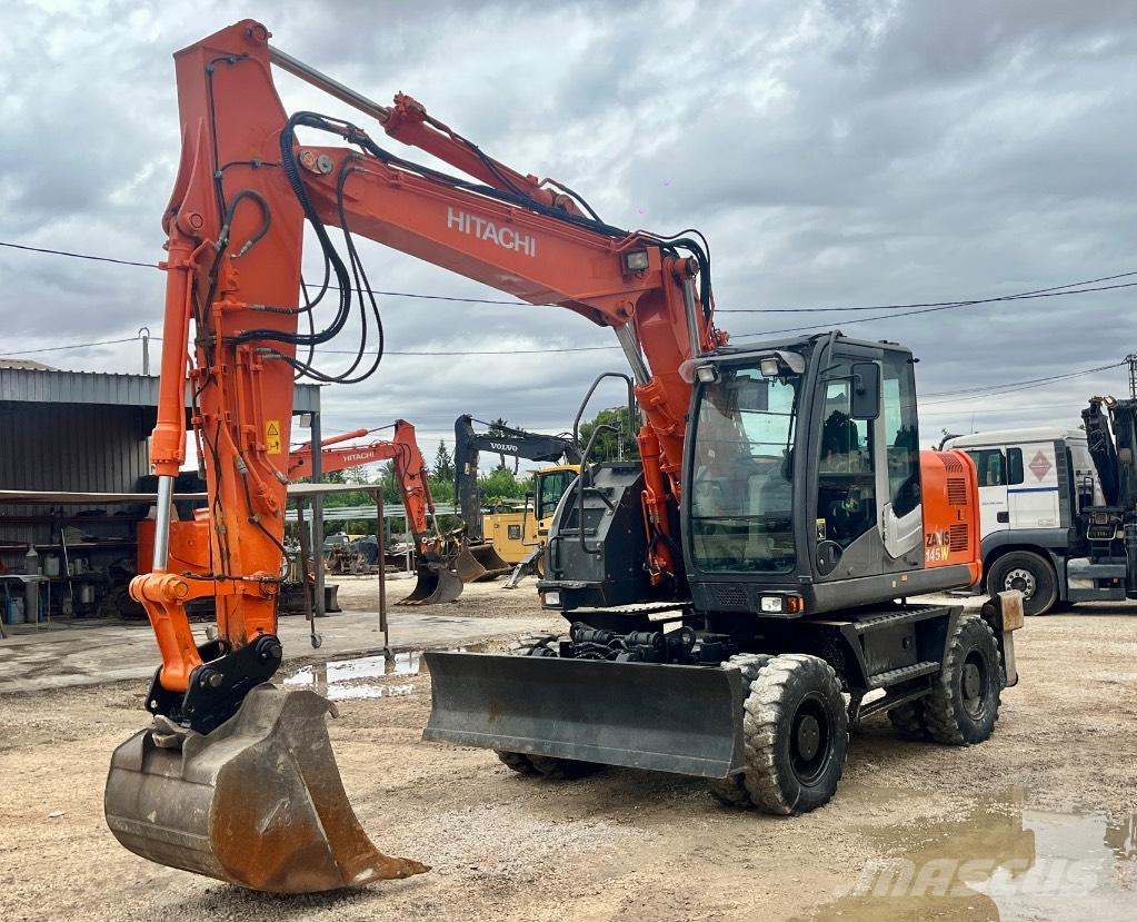 Hitachi ZX 145 W-3 Excavadoras de ruedas