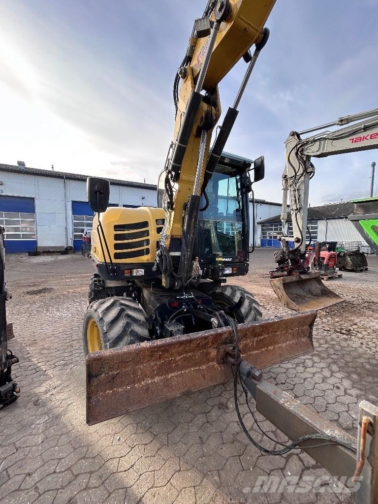 Yanmar B 75 W Excavadoras de ruedas
