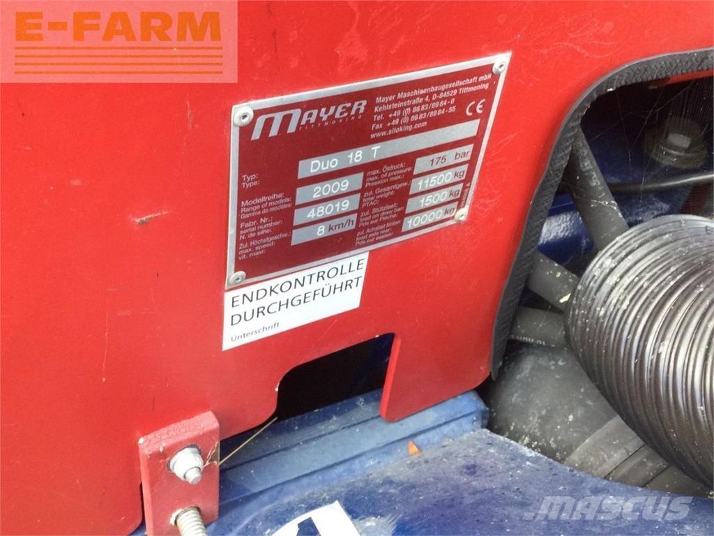 Siloking Duo 18 T Otros equipos y accesorios para ganadería