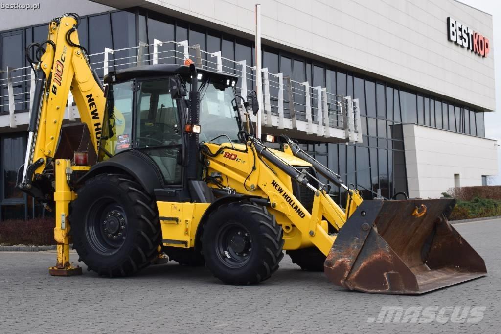 New Holland B 110 C Retrocargadoras
