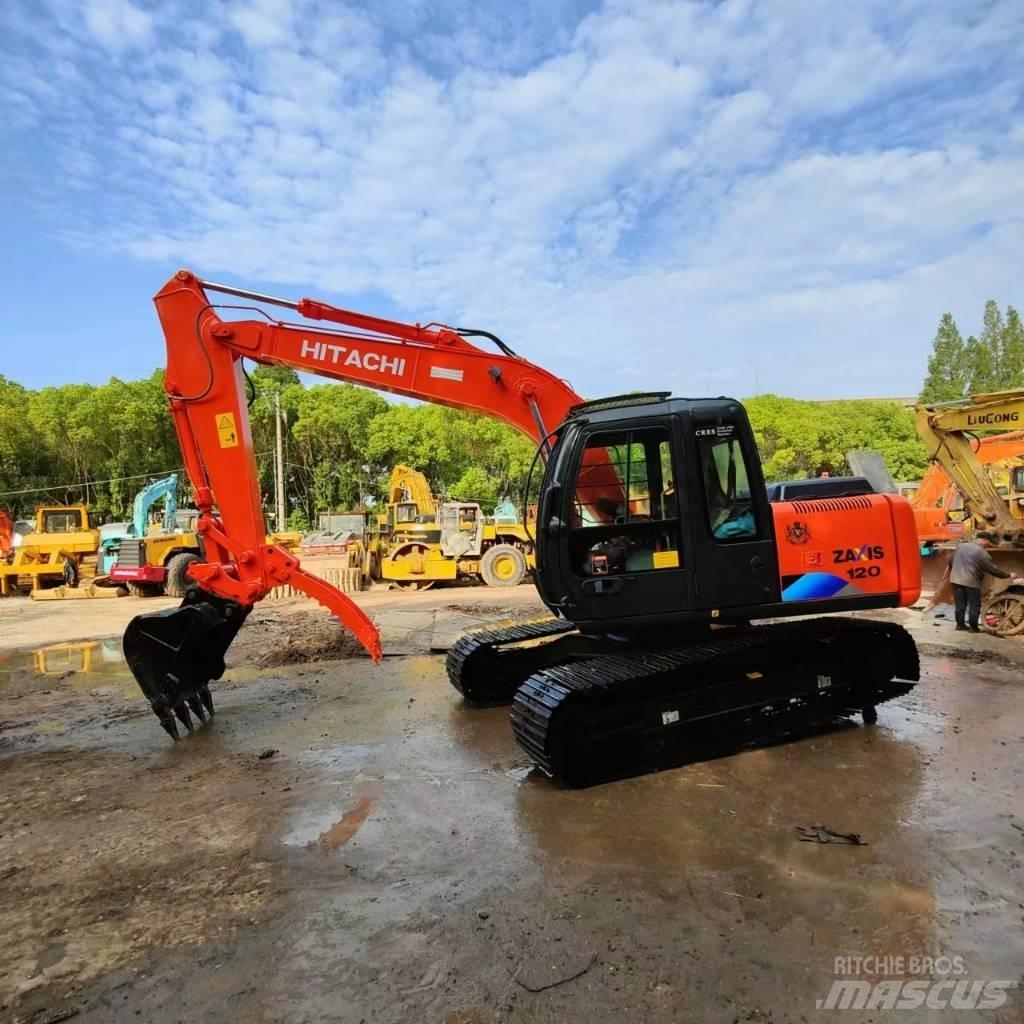 Hitachi ZX 120 Excavadoras sobre orugas