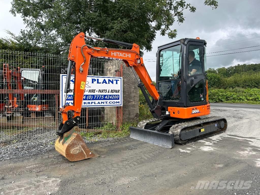 Hitachi ZX 26 U-6 Miniexcavadoras