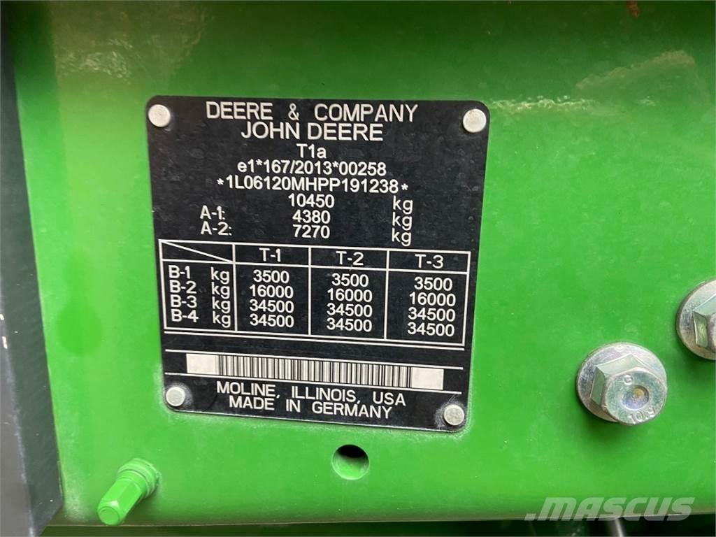John Deere 6120M Tractores