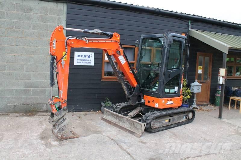 Hitachi ZX 26 U Miniexcavadoras