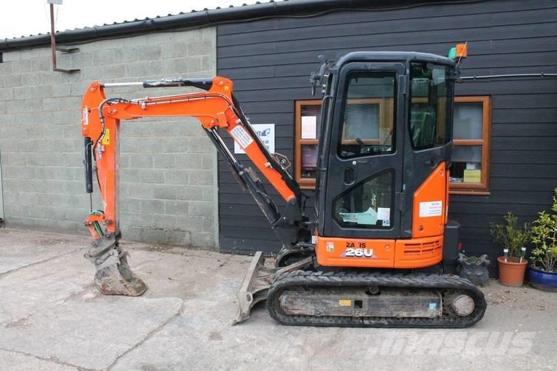 Hitachi ZX 26 U Miniexcavadoras
