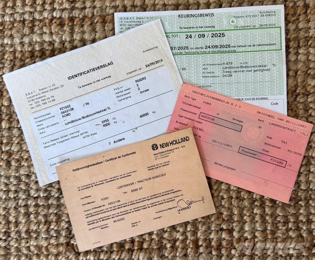 Ford 8360 DT Tractores