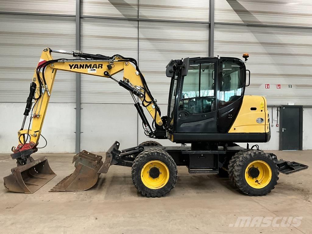 Yanmar B 75 W Excavadoras de ruedas