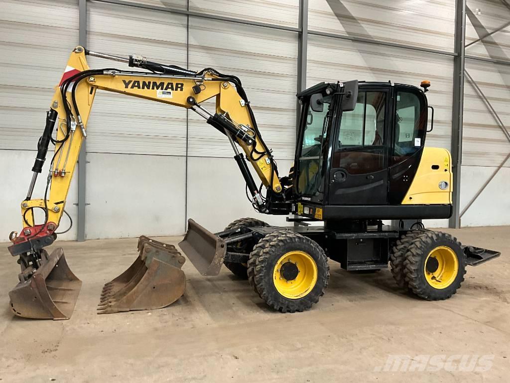 Yanmar B 75 W Excavadoras de ruedas