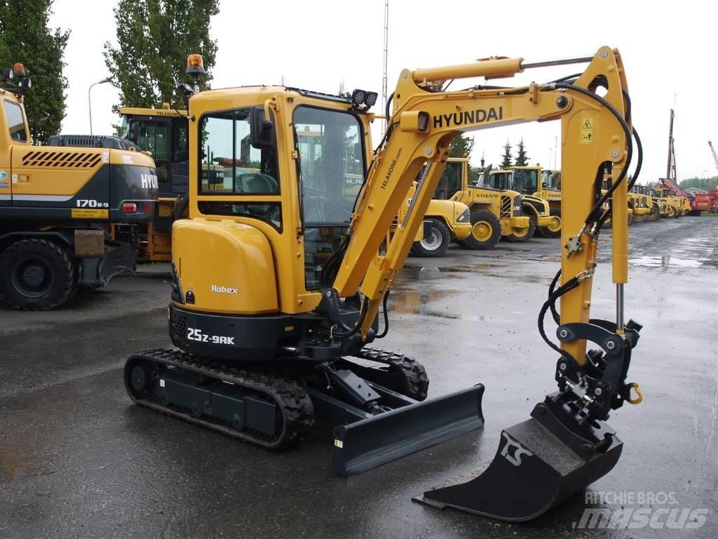 Hyundai R25Z-9AK Miniexcavadoras