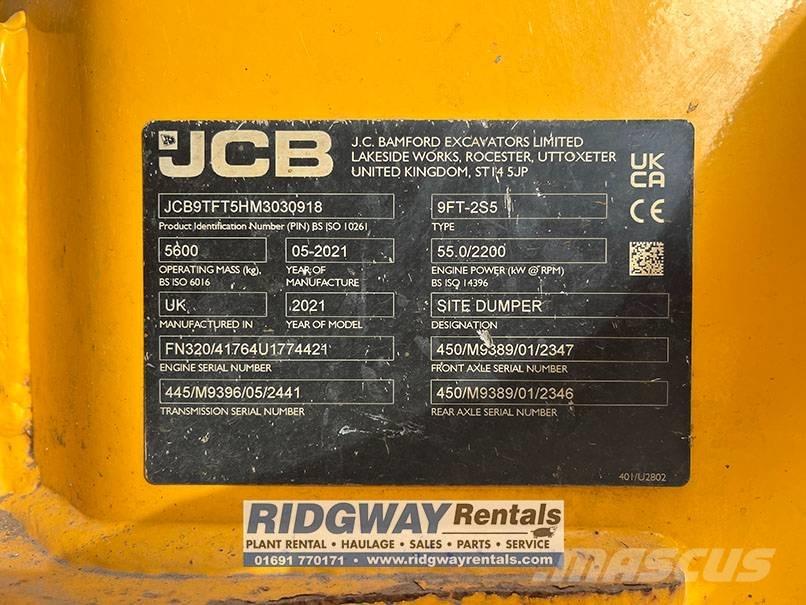 JCB 9FT-2s5 Vehículos compactos de volteo
