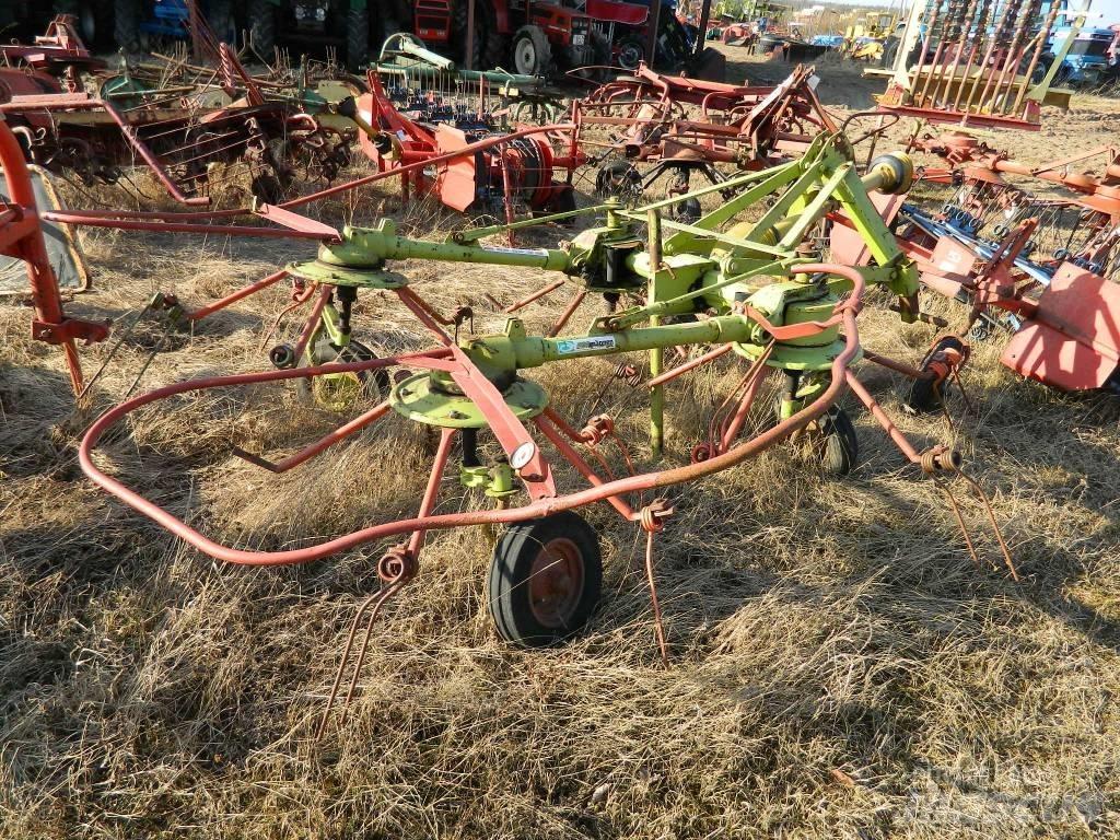 CLAAS 4 Rastrilladoras y rastrilladoras giratorias