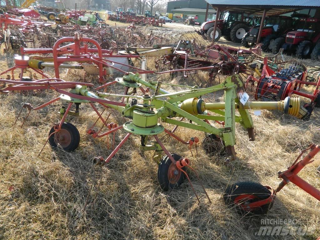 CLAAS 4 Rastrilladoras y rastrilladoras giratorias